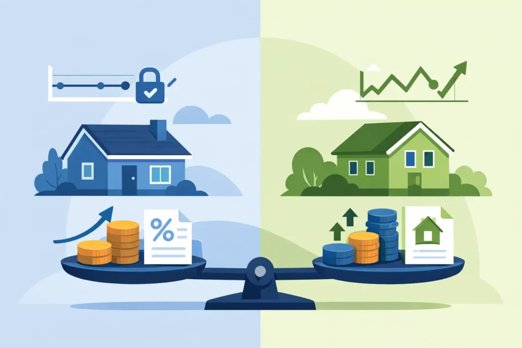 Fixed Versus Variable Mortgage Rates