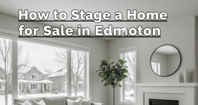 How to Stage a Home for Sale in Edmonton